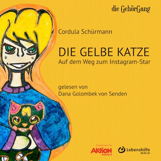 Die gelbe Katze, Bild für das Hörbuch, von die GehörGang