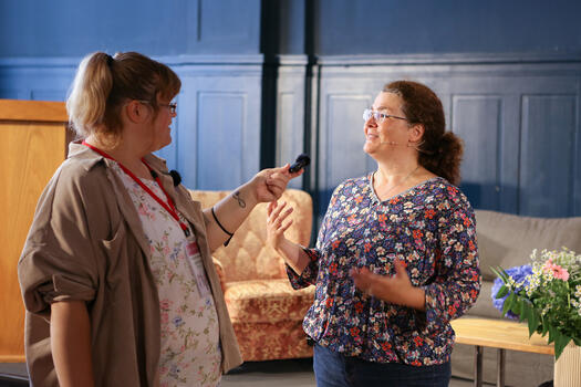 Interview mit Nelly Neukirchen, Foto Matthias Heinzmann