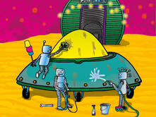 Das Spaceship fliegt wieder