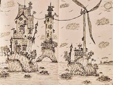 Zeichnungen von unterwegs