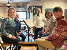 Zum Podcasten bei der Gehörgäng