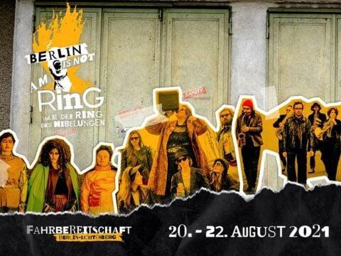 BERLIN is not am Ring, Plakat für das Festival