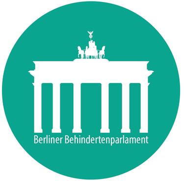 Logo: Berliner Behinderten-Parlament