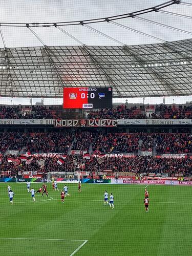 Ein Foto von dem Spiel am 1. April, Foto: Joschi