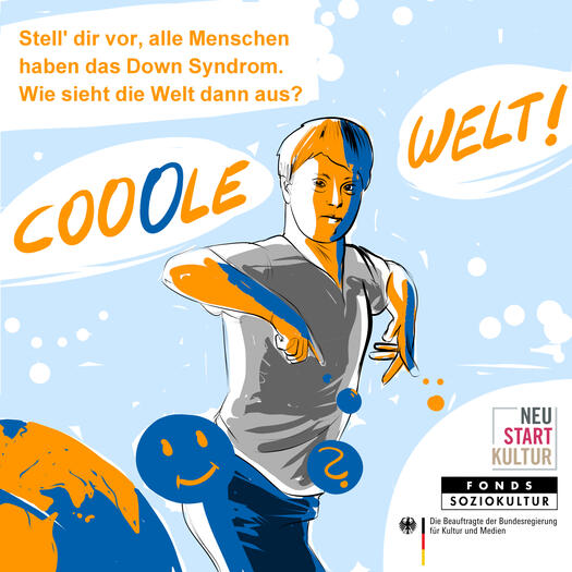 Titelbild: Cooole Welt, Bild von downsyndrom berlin