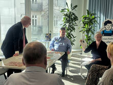 Der Oberbürgermeister von Berlin besucht die Lebenshilfe