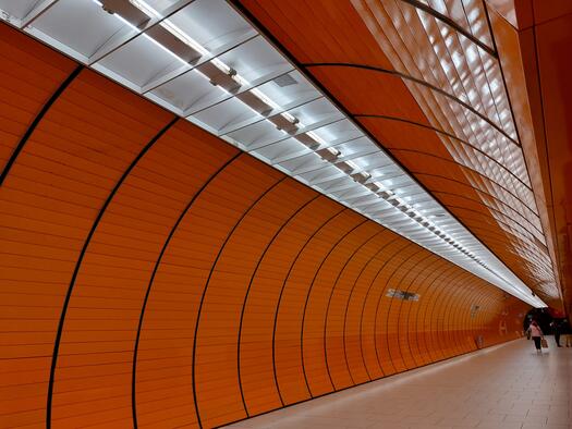 Unterwegs in der Münchener U-Bahn, Foto: Joschi
