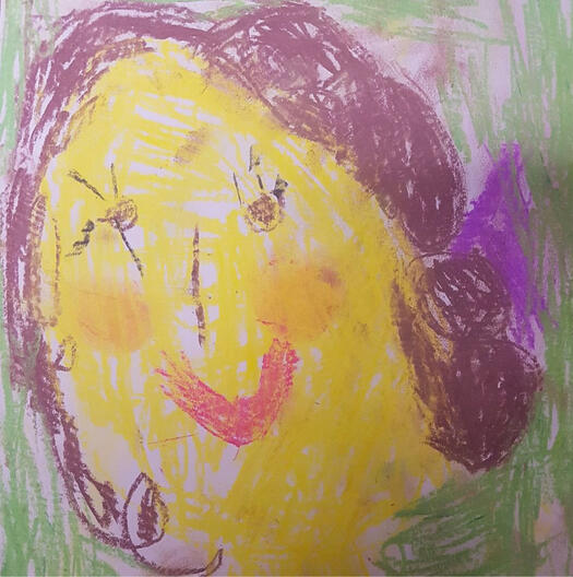 Dina, Zeichnung: Dina