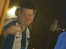 Singen mit Graf Fidi: Im Tonstudio