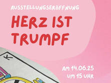 Kunstausstellung: Herz ist Trumpf
