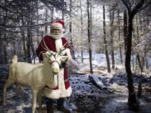 Ein Speckbrot für den Weihnachtsmann