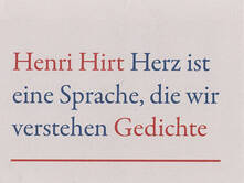 Herz ist eine Sprache, die wir verstehen