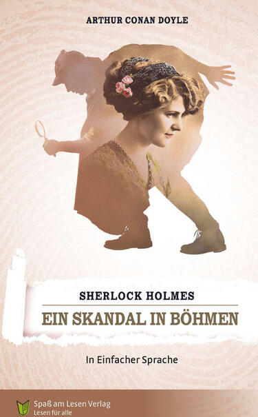 Buchcover, Sherlock Holmes, Ein Skandal in Böhmen, Spaß am Lesen Verlag