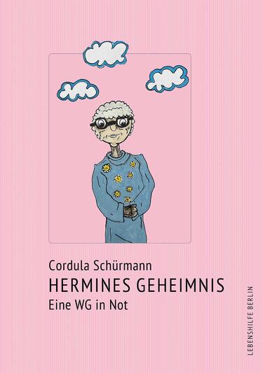 Cover von Hermines Geheimnis. Hermine ist zu sehen unter drei Wolken.