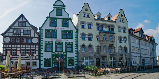 Domlplatz in Erfurt, Foto: lapping auf Pixabay