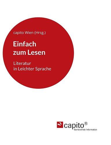 Einfach zum Lesen, Buchdeckel von Capito Wien