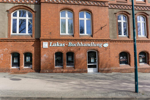 Haus von der Lukas-Buchhandlung