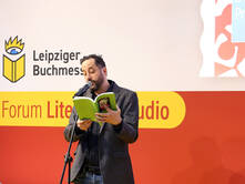 Leipziger Buch∙messe: Lesung und Preis∙verleihung
