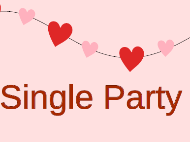 Eine Single-Party