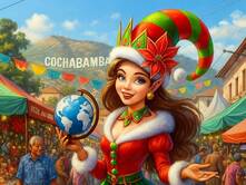 Die Wichtelin Flora in Bolivien