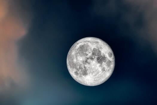 Der Mond, ein Bild von Kanenori auf Pixabay.