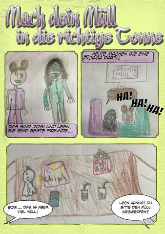 Eine Pyjama Party wird gefeiert