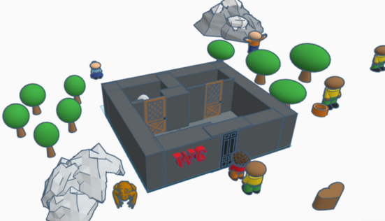 Tinker Cad - 3D-Toilette - Design 5