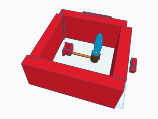 Tinker Cad - 3D-Toilette - Design 7