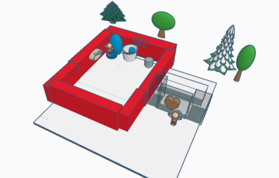 Tinker Cad - 3D-Toilette - Design 9