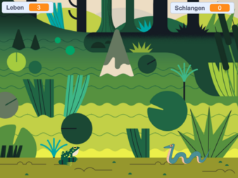 Game Frosch vs Schlange