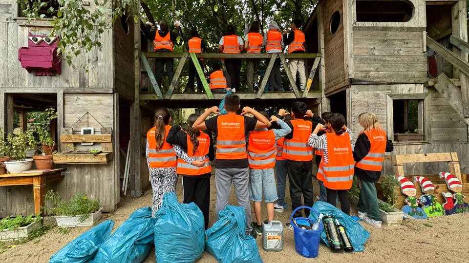 World Clean Up Day mit der Andersen Grundschule