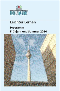 ERW-IN Programm Frühjahr und Sommer 2024