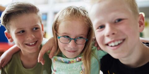 Drei Kinder (Foto: Lebenshilfe David Maurer)