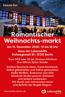 Einladung Romantischer Weihnachtsmarkt