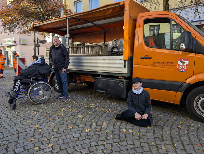 Gruppe 2: Wir waren in der Altstadt Spandau. Gruppe 2: Wir waren in der Altstadt Spandau.