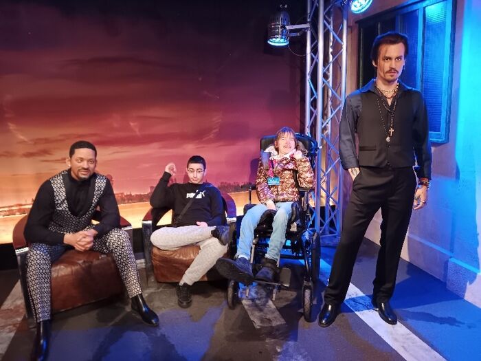 Gruppe 2: Ausflug zu Madame Tussauds.